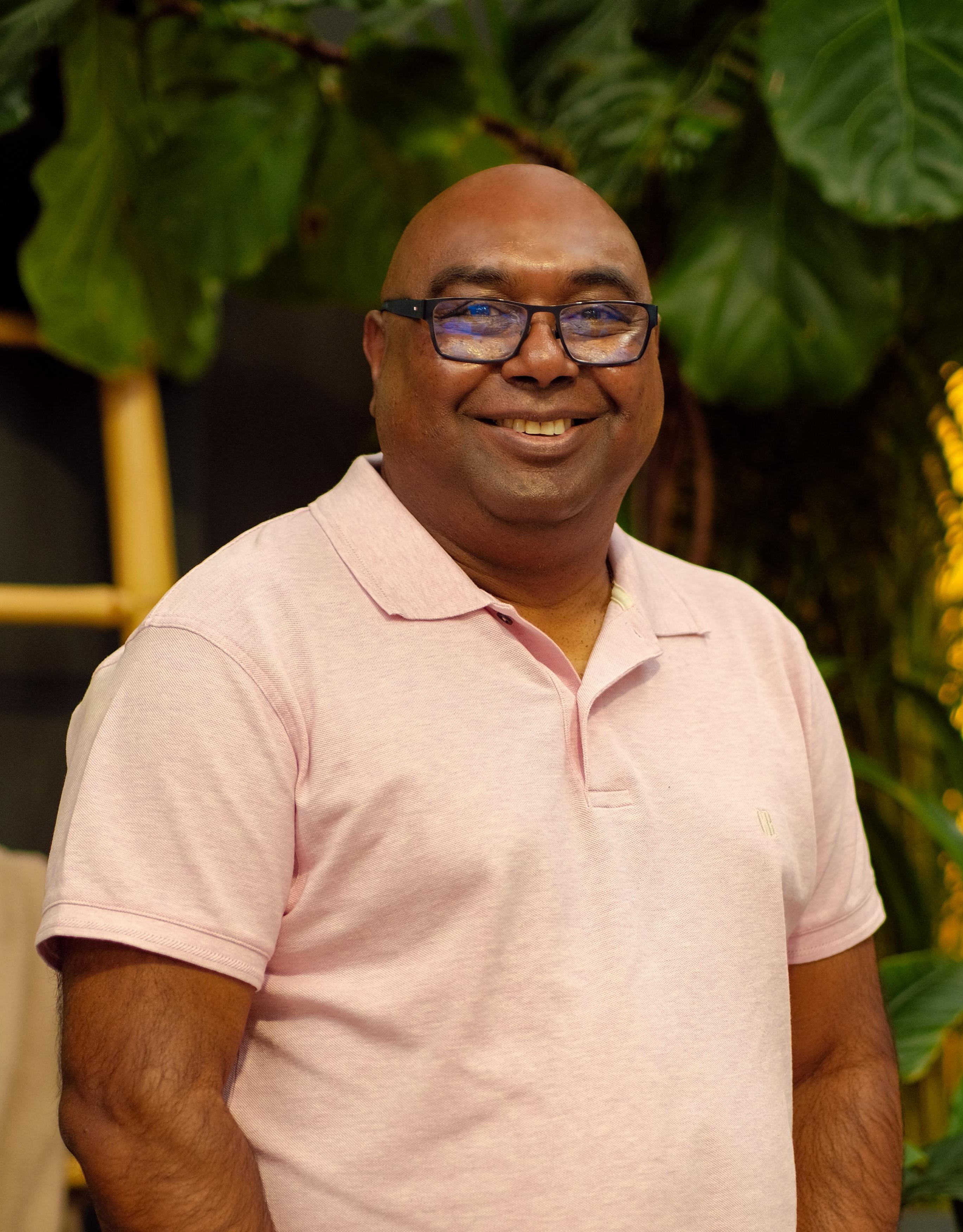 Headshot of Nean Pillay, Industrial Formulation Lead